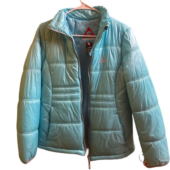 Other - Gerry Girl's baby blue Lightweight Puffer Snow Ski Jacket L (14/16)